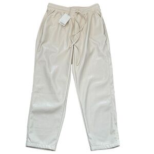 Melissa Nepton Pants Womens Size M Laurie Solet Jordyn Pant Cream Color Pull On